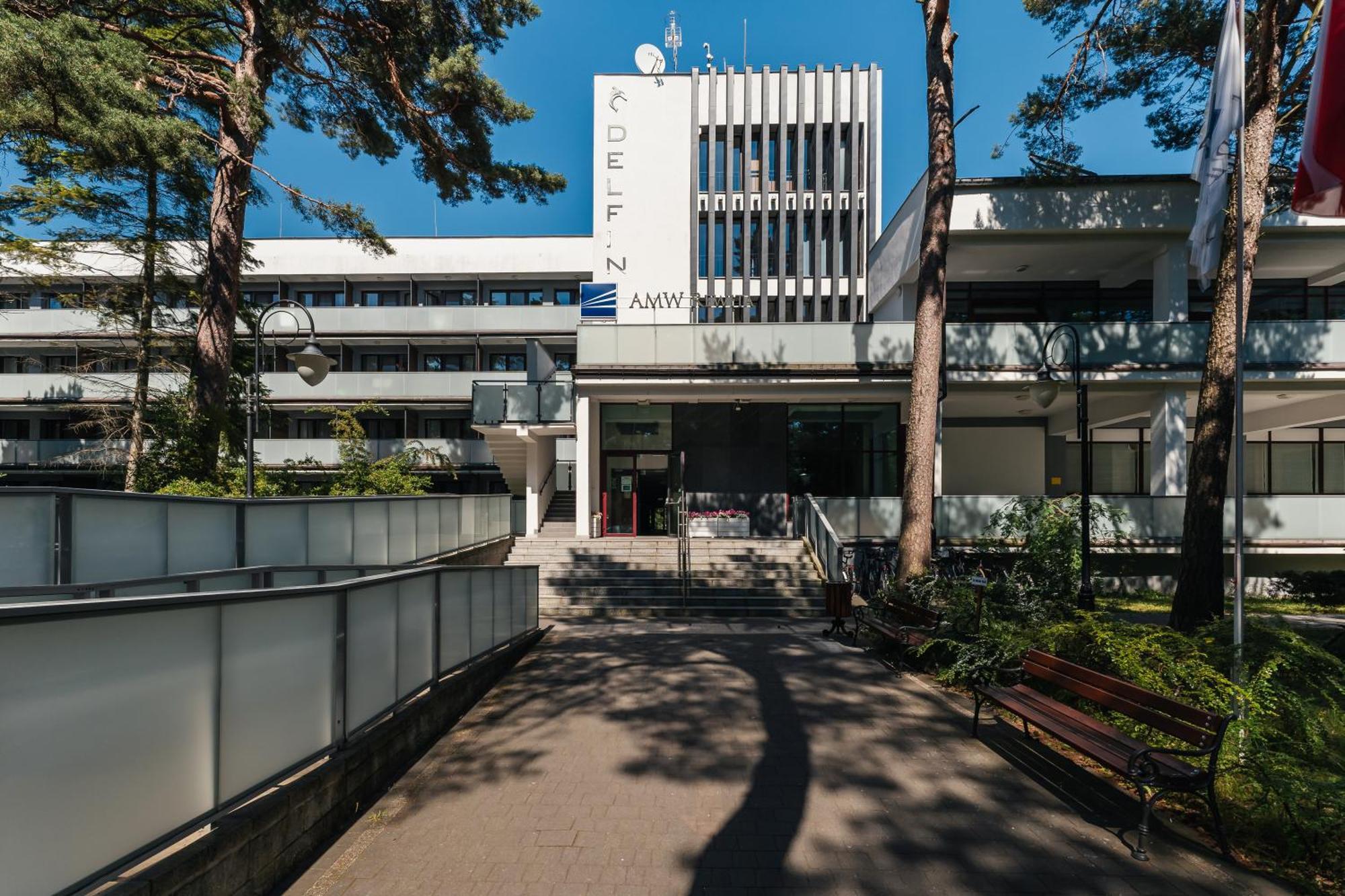 Hotel Osrodek Delfin Rewita Jurata Esterno foto